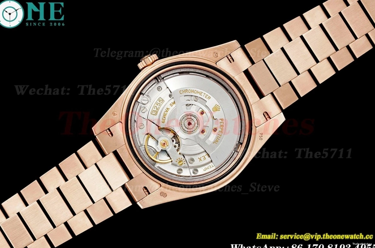 DayDate 228235 40mm VR3255(Gain Rmn RG RG KF Black Weight) 0126